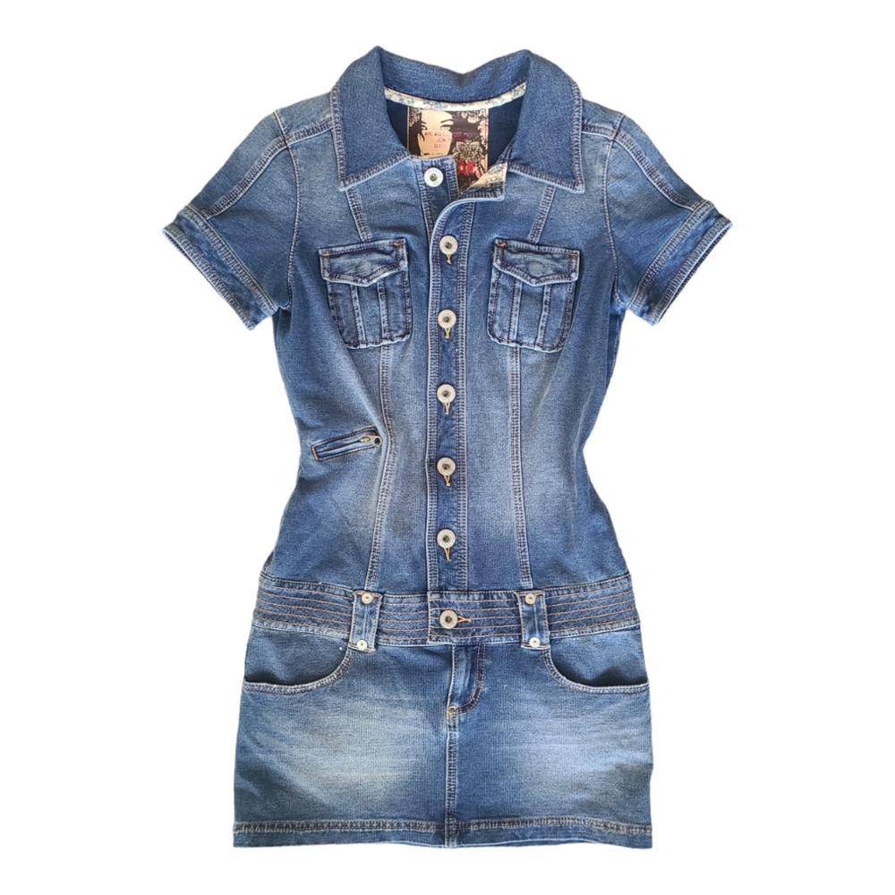 Vintage guess denim dress